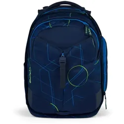 Satch Match Schulrucksack Blue Tech