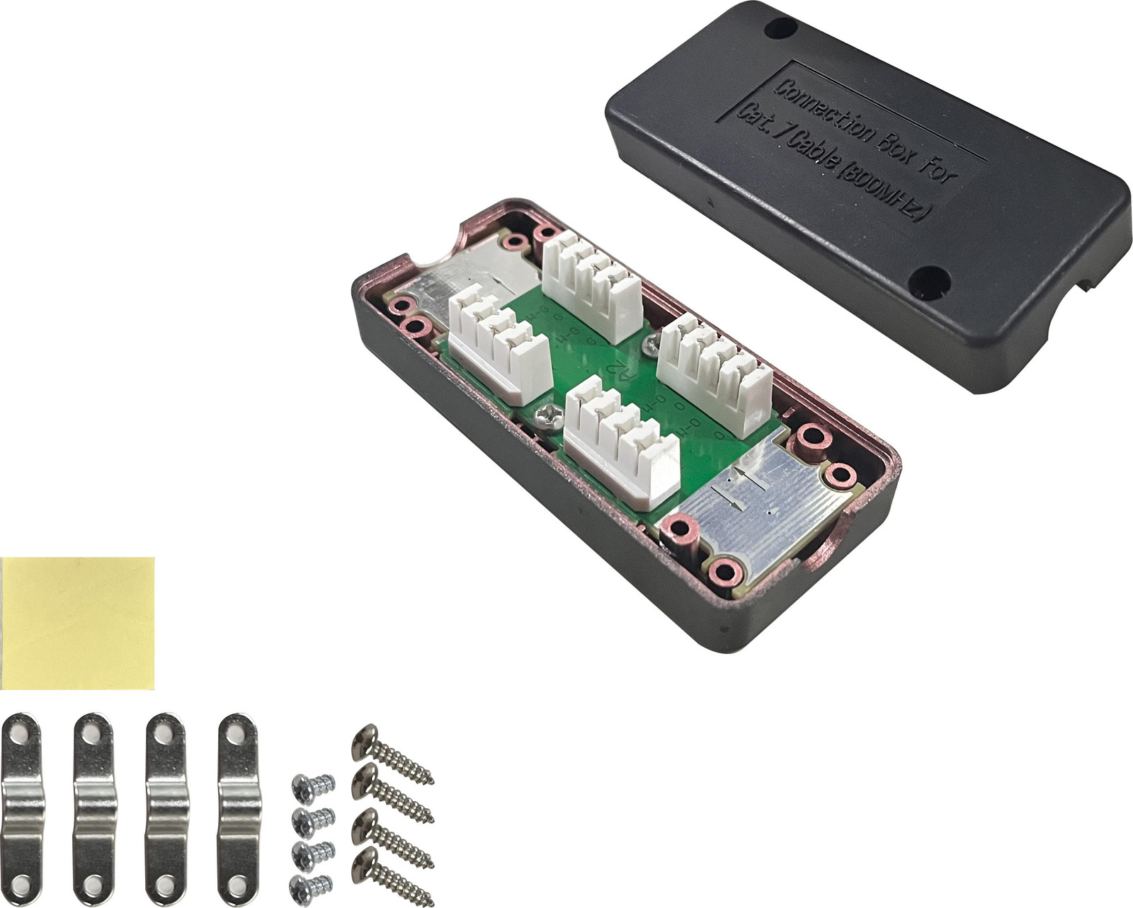 Helos LSA-aansluitmodule voor Cat.6, Cat.6A en Cat.7 installatiekabels