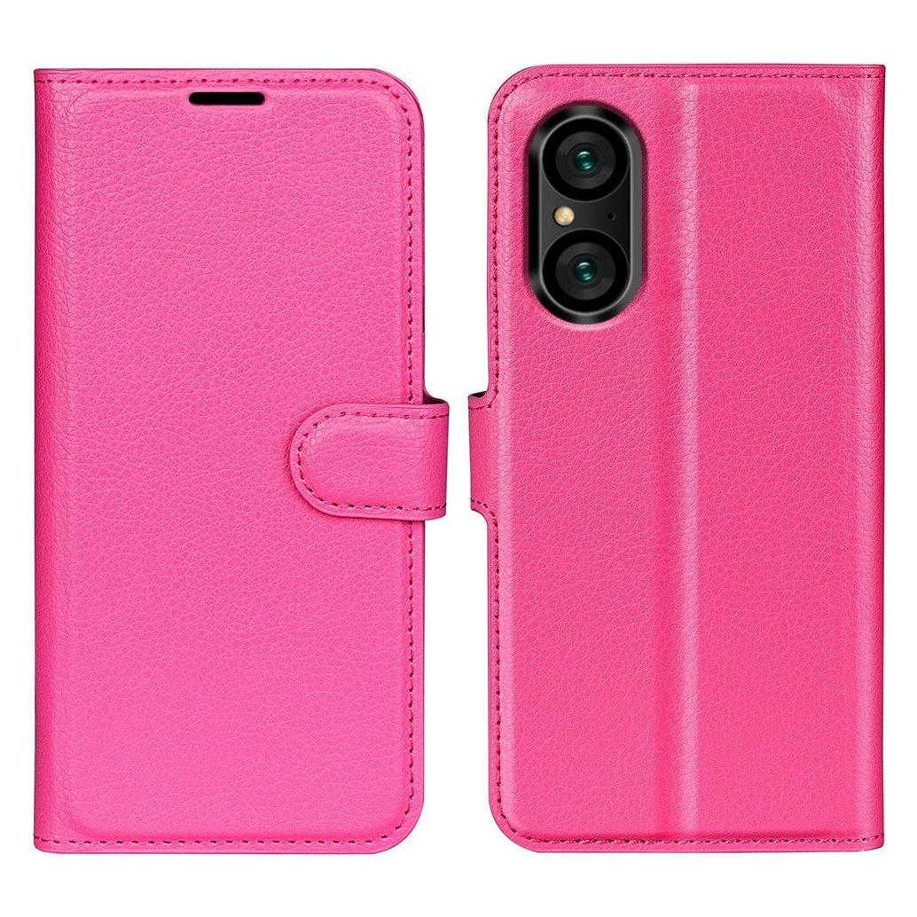 Cover-Discount Sony Xperia 5 V - Leder Etui Hülle pink (Sony Xperia 5 V) (660159300G)