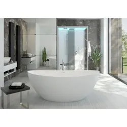 Hoesch Badewanne Namur 1600X750 freistehend Material Solique 4404.010305
