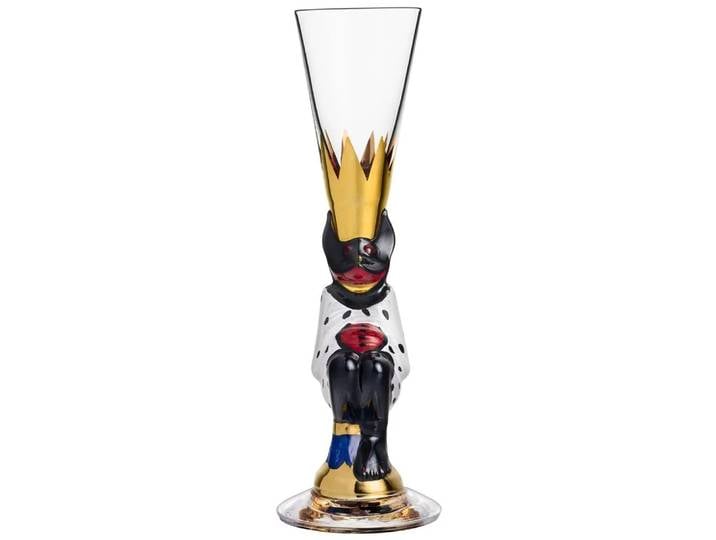 Orrefors Nobelpreis Schnapsglas 4 cl Weiß
