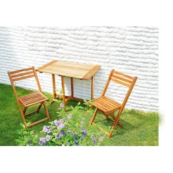 Gartenklapptisch Porto aus Eukalyptus ca. 90x72x60cm