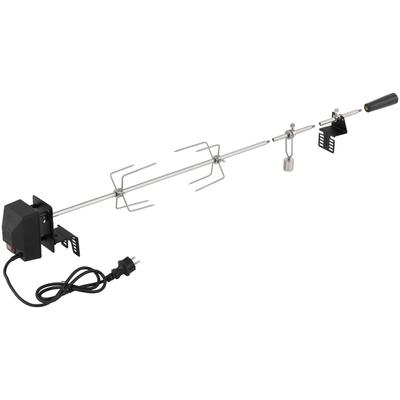 Grillspieß TEPRO "Grillspiess-Set", silber (silberfarben, schwarz), B:12cm H:12cm L:95cm, Stahl, Spieße