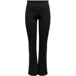 Only Play, Damen, Tights, ONPFOLD Ausgestellt Hose Hose (L), Schwarz