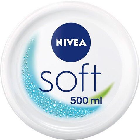 Nivea Soft Cara Cuerpo Y Manos 500ML