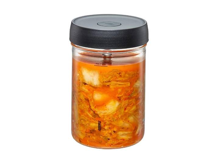 Vorratsglas GEFU Nativo 1 L , transparent, Lebensmittelaufbewahrungsbehälter, Vorratsglas