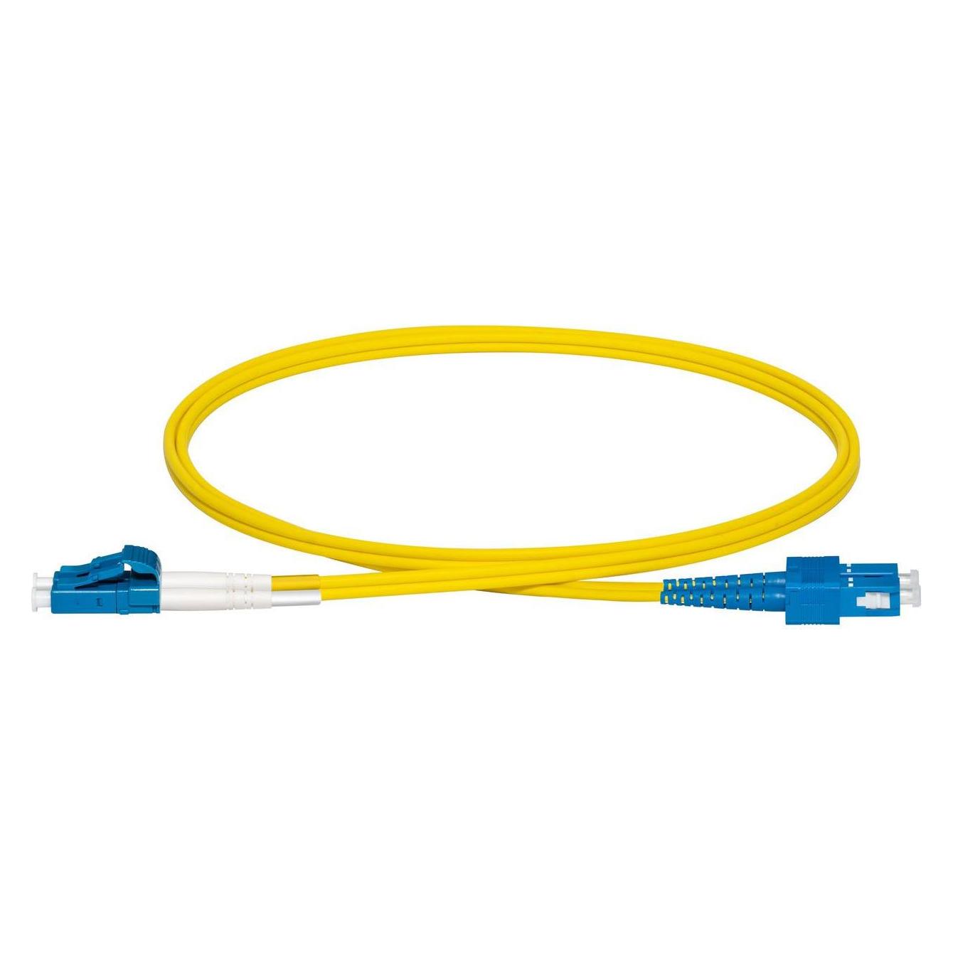 Lanview patchkabel - 1 m. - gul (1 m) (LVO231491)