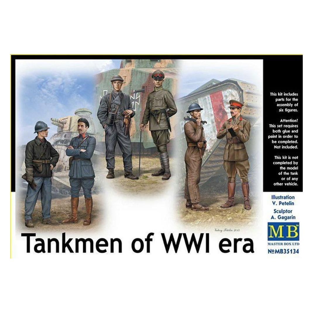 Master Box WWI Tankmen (MB35134)