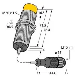 Turck Induktiver Koppler NICS-M30- #4300301