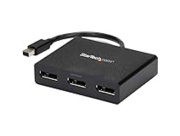 StarTech Hub MST Mini DisplayPort vers 3x DP, Double 4K (MSTMDP123DP)