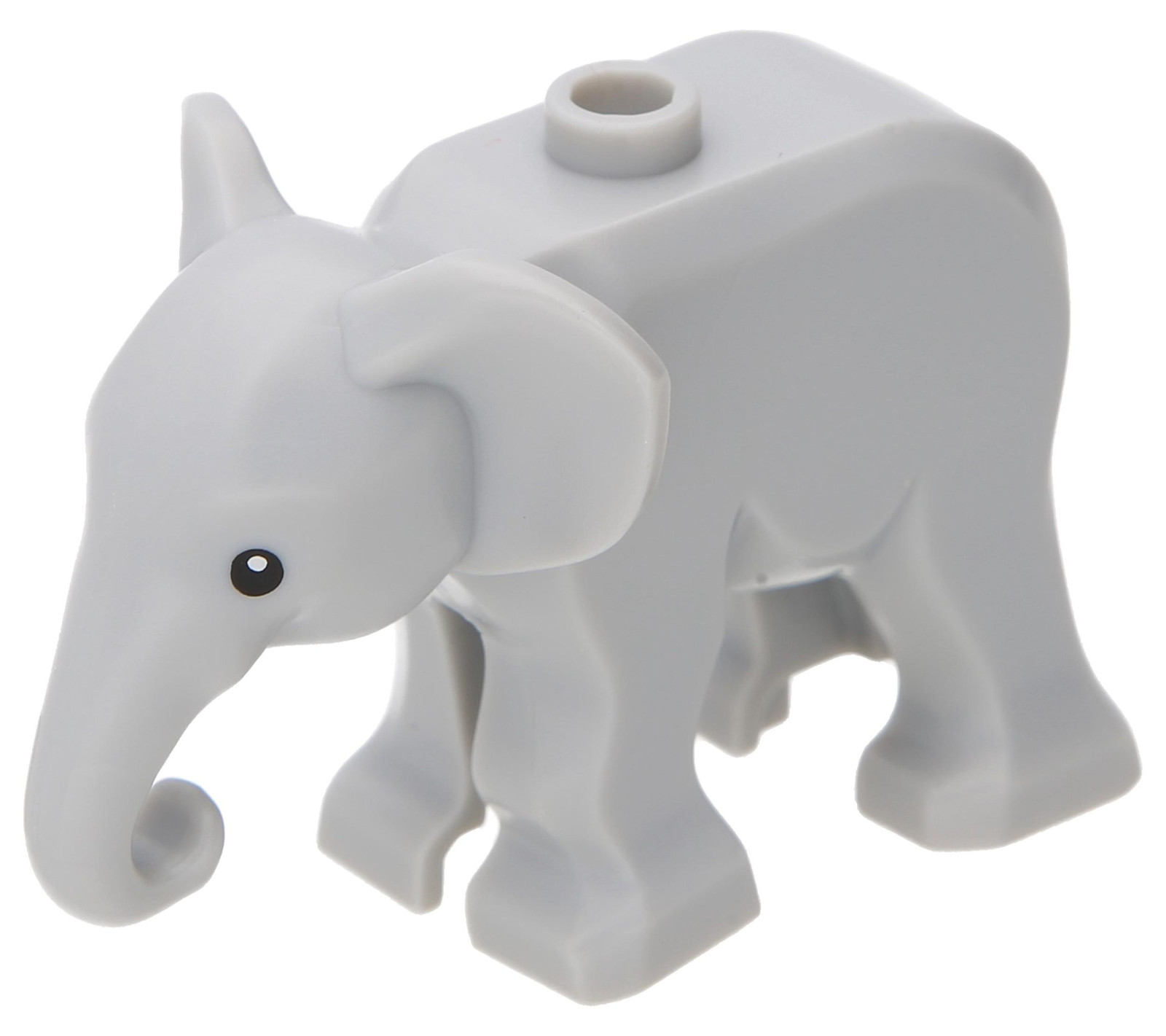LEGO Olifant Dieren Lichtgrijs