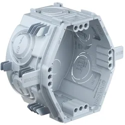 Kaiser, Abzweigdose, UP Gerätedose UP1 Fix 1055-06 Klemmrippen 4x3 Schraubdome