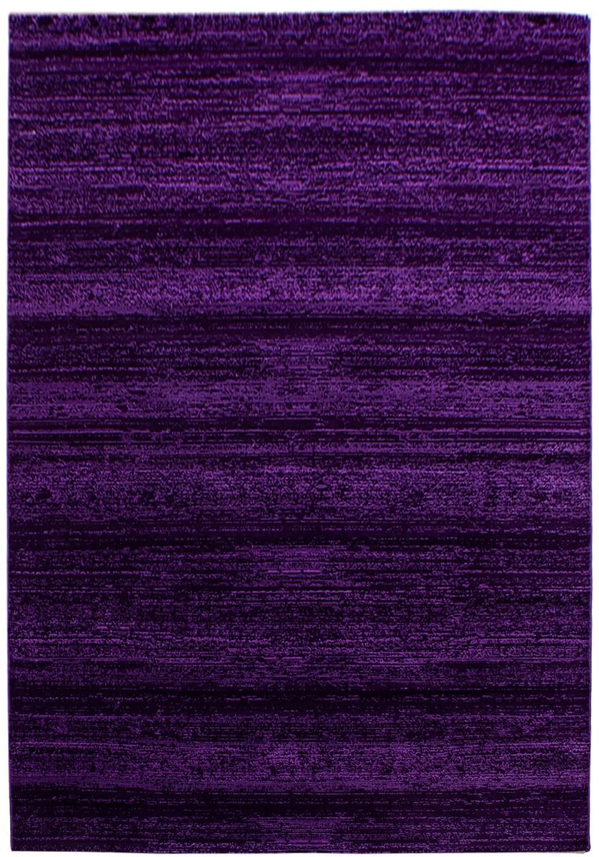 Plus Vloerkleed Lila - Laagpolig & Gemêleerd Uni Design - Polypropyleen