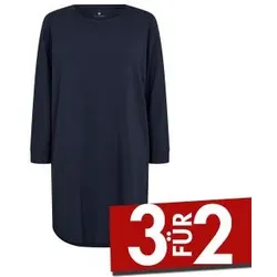 JBS of Denmark Woman Long Sleeve Big Tee Marine Small Damen