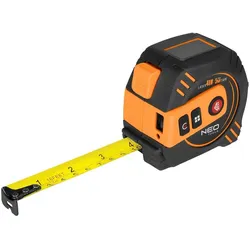 Neo, Laserentfernungsmesser, Laser-Entfernungsmesser mit einziehbarem Messband (Laserentfernungsmesser)