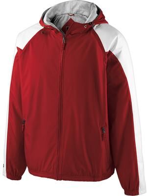Holloway 229111 Homefield Jacket in Scarlet/White size Large   Polyester