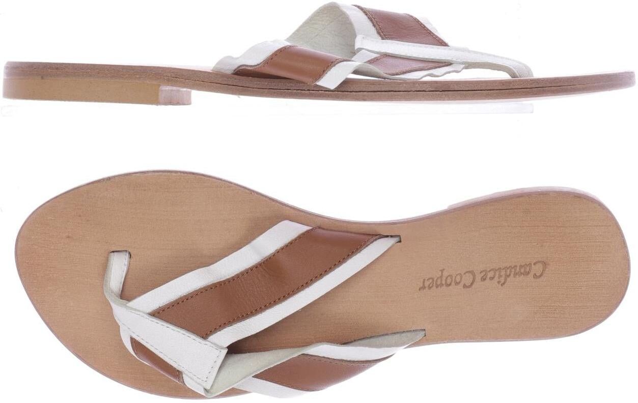 Candice Cooper Damen Sandalen, Braun, Gr. EU 36, Leder - Second Hand
