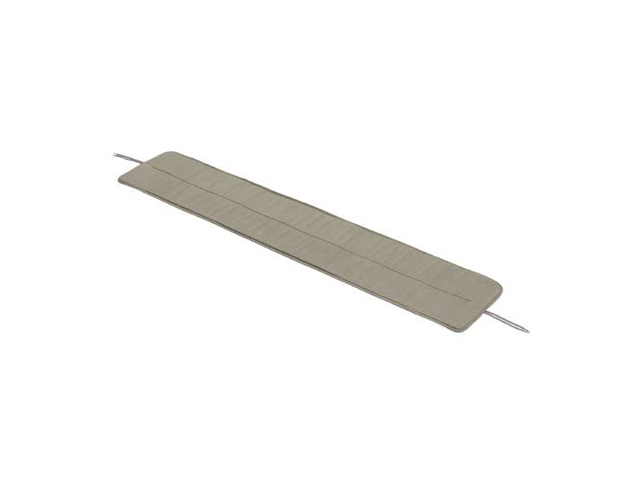 Muuto - Sitzkissen für Linear Steel Bank, L 170 cm, hellgrau