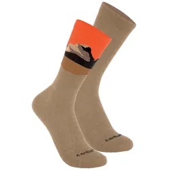 Carhartt Midweight Synthetic-Wool Blend Mountain Crew Socken - 2er Pack XL