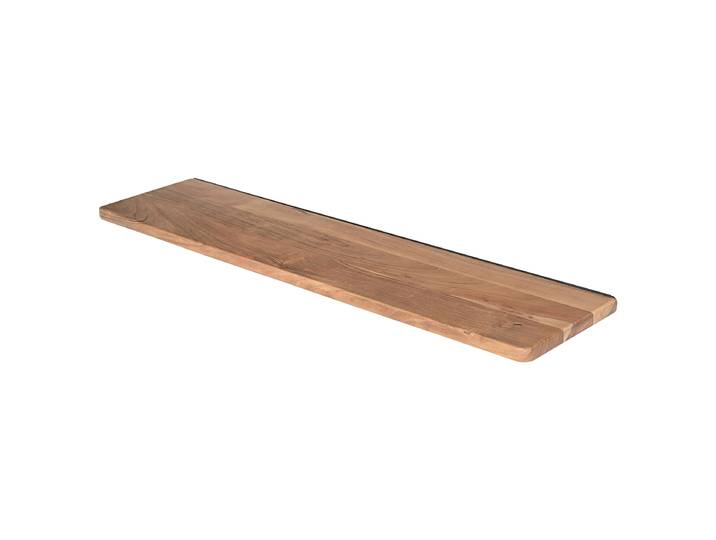 Massives Wandboard Massivholz Akazie, lackiert Braun 110cm