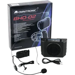 Omnitronic BHD-02 Tour Guide Headset System