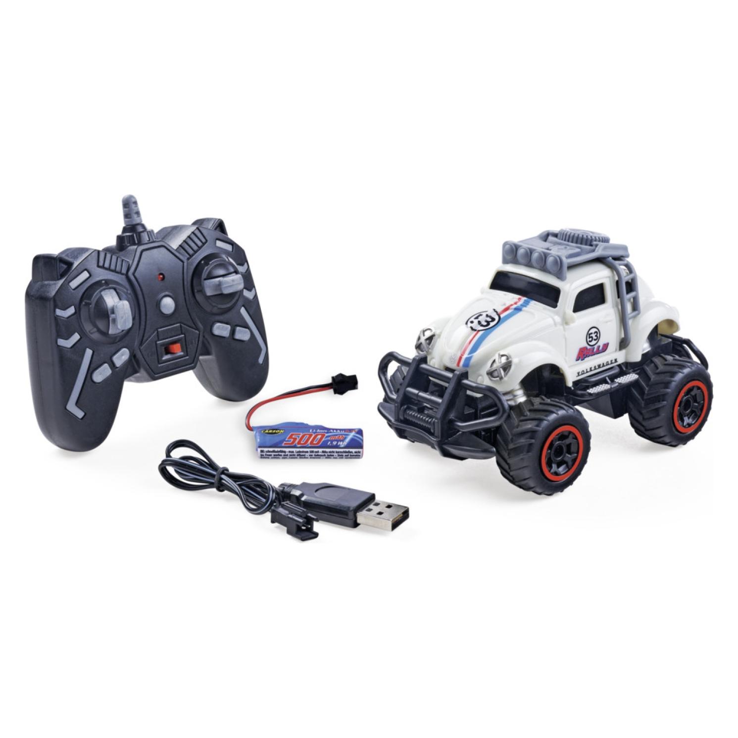 Carson 1:32 VW Beetle Rally 2.4GHz RTR weiss (500404317)