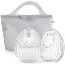 Haakaa, Milchpumpe, - Shell Wearable Silicone Breast Pumps - 75 ml - 2 pcs