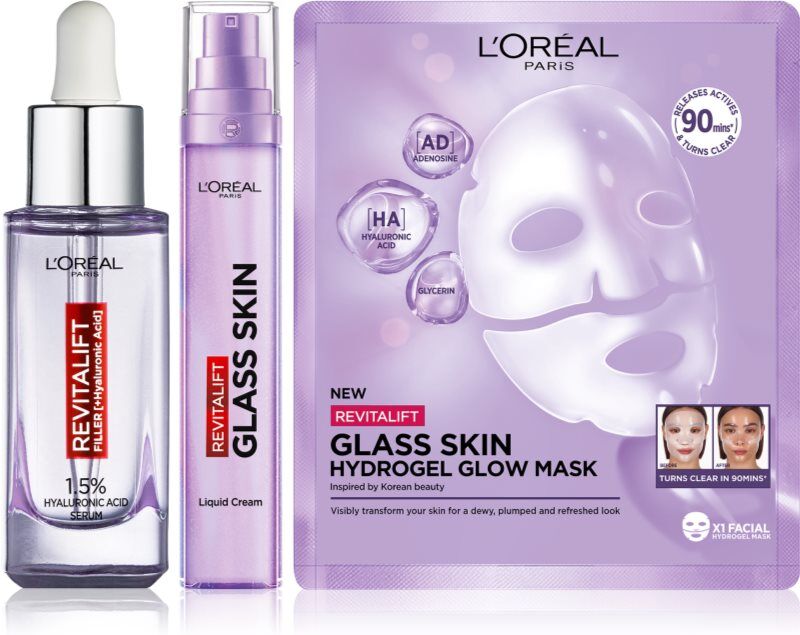 L’Oréal Paris Revitalift Filler set for the face
