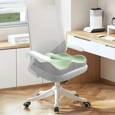 Uplift Essentials 3D Ergonomic Memory Foam Seat Cushion   Essential Comfort For Office & Car black