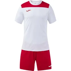 JOMA Phoenix II Trikot + Shorts Set 206 - weiß/rot L