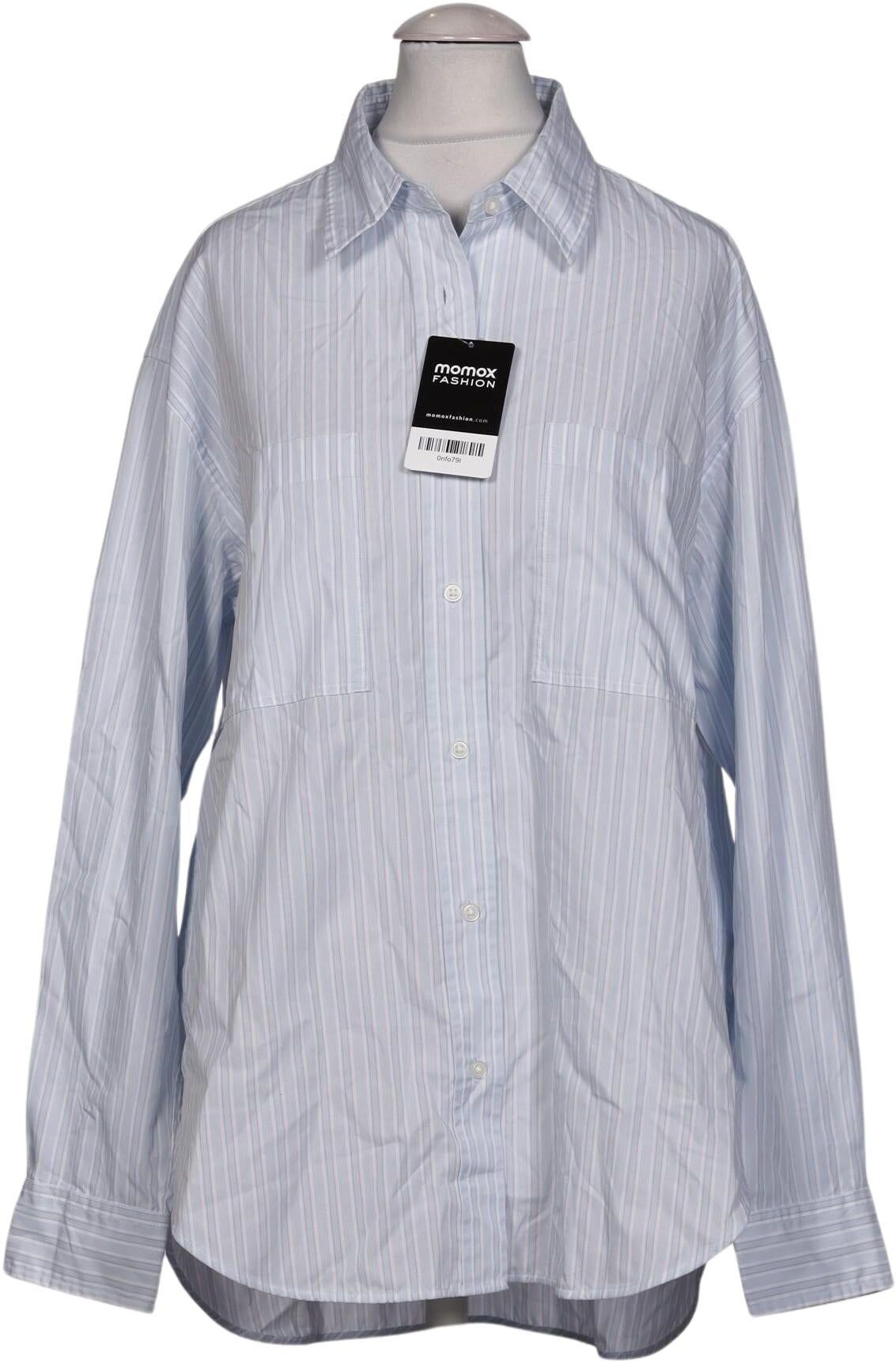 uniqlo Damen Bluse, Hellblau, Gr. XS, Baumwolle - Second Hand