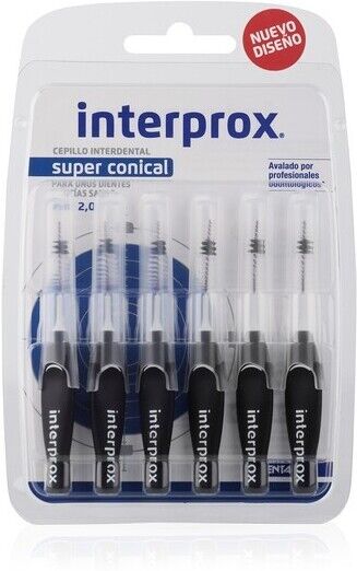 Dentaid Interprox 4G Super Conical Interdental Brush 6 Units 33723