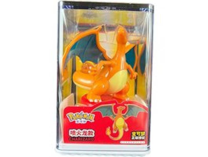 Authentieke Pokémon CHARIZARD Action Figure MEWTWO Pikachu SLOWPOKE Cartoon Pop Desktop Ornament Kinderspeelgoed Kerstcadeau