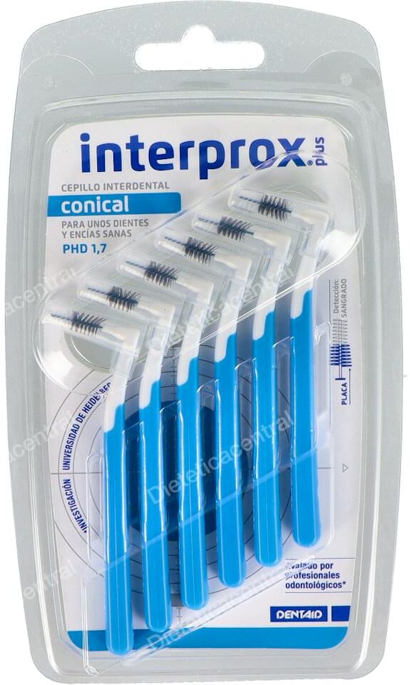 Dentaid cepillo interdental interprox plus conico 6ud.