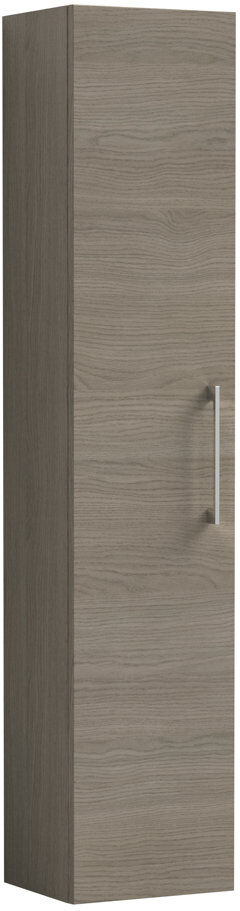 Nuie Arno Wall Linen Cabinet Solace Oak 143.3cm H X 30cm W X 25.3cm D