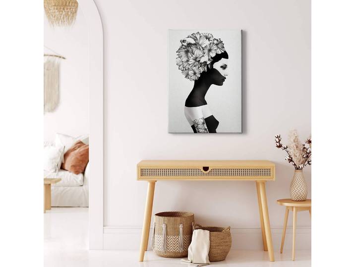 Impression sur toile Marianna Polyester PVC / Épicéa Blanc 50 x 70cm