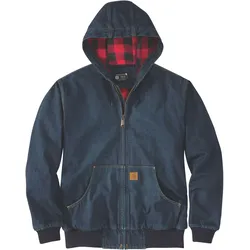 Carhartt J140 Denim Active, Jeansjacke - Blau (Hr4) - L