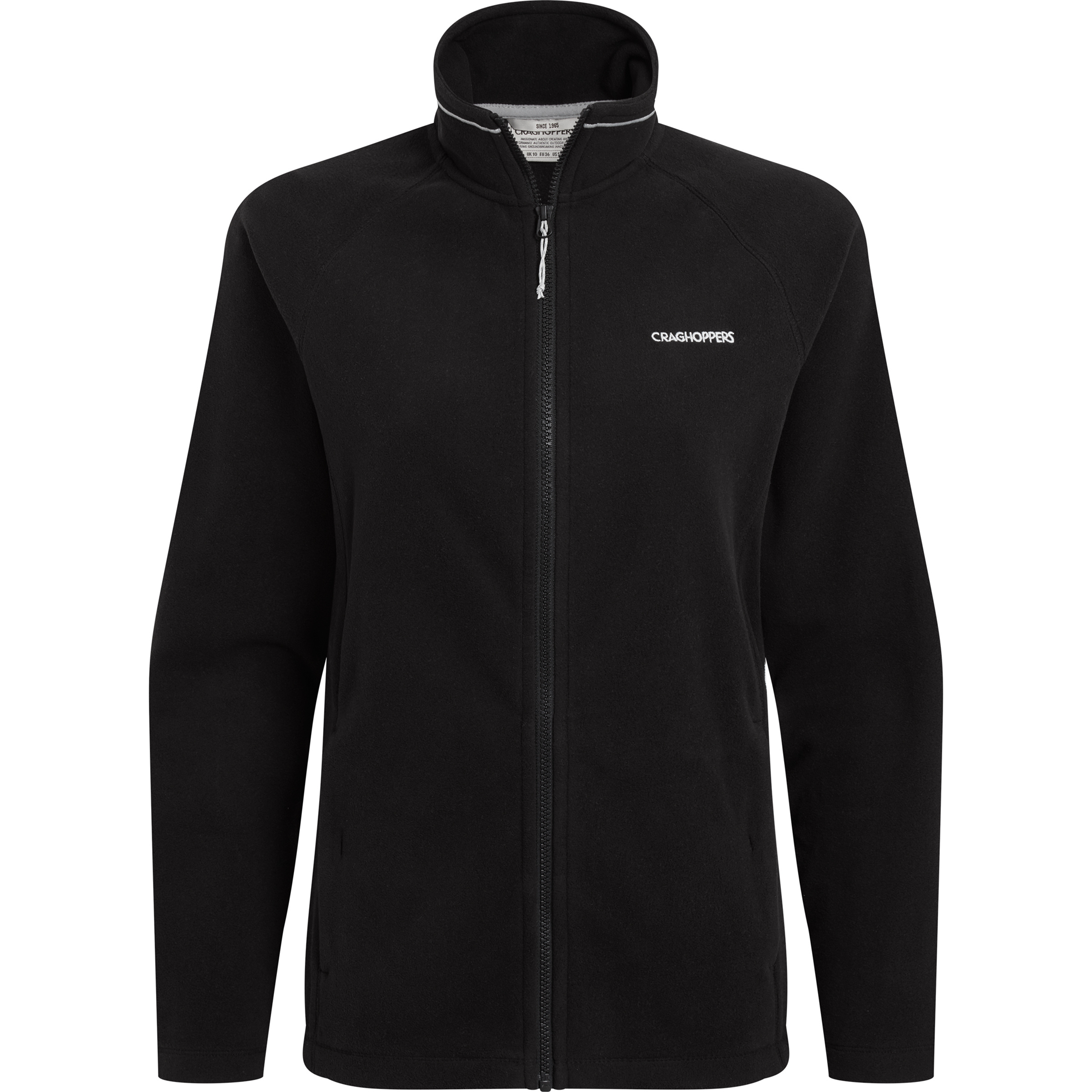 Craghoppers Miska Damen Fleecejacke schwarz Größe L Lifestyle Isolierend
