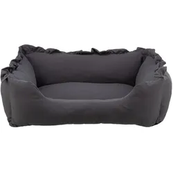 Trixie Hondenmand Amelie Hoekig Donkergrijs - 80X60 Cm (Hund), Hundebett + Katzenbett