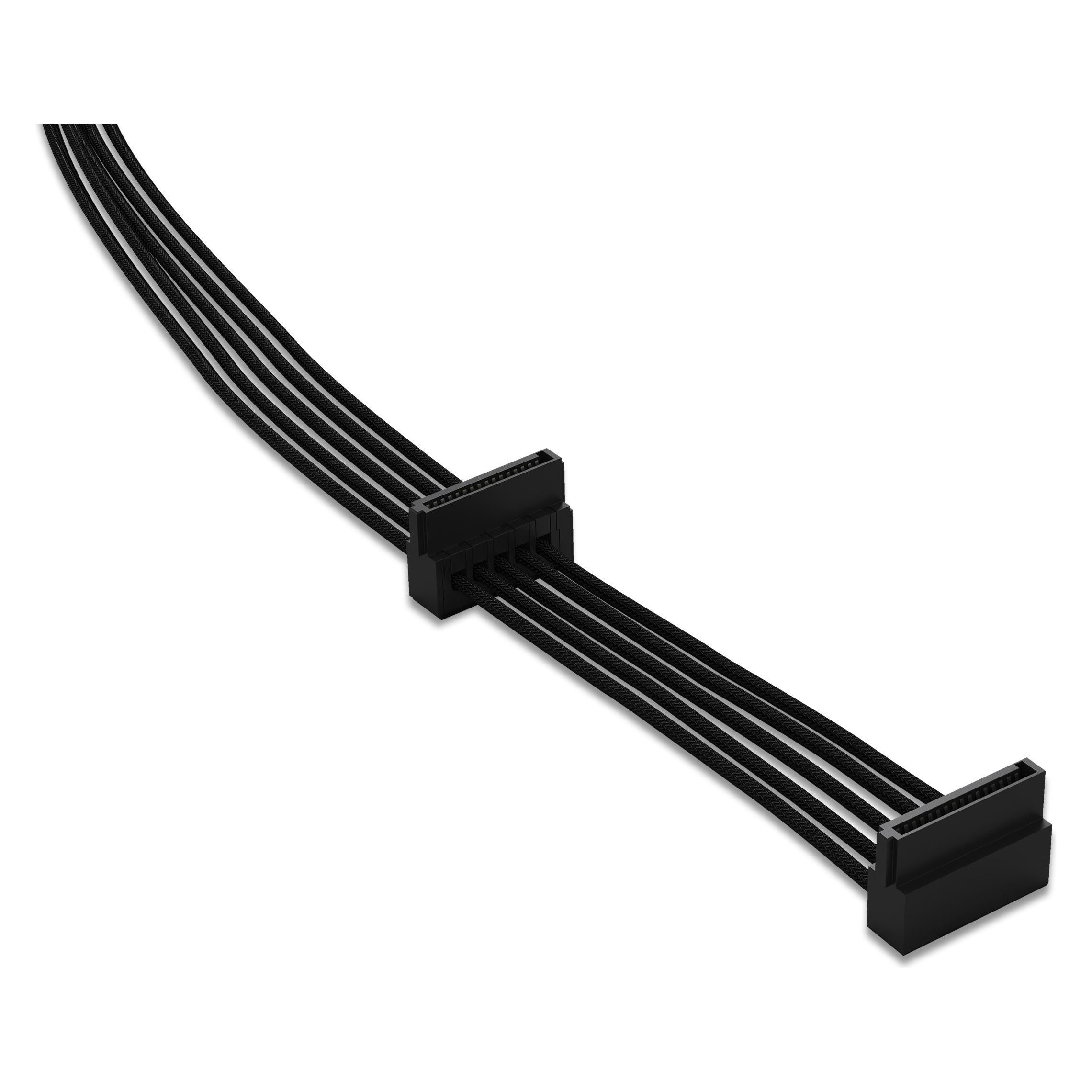 be quiet! S-ATA Power Cable CS-6720 (70 cm, 15 pin S-ATA) (BC025)