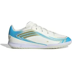 ADIDAS Kinder Fussball-Hallenschuhe F50 MESSI CLUB Kids IN, Größe 35 in Braun Braun