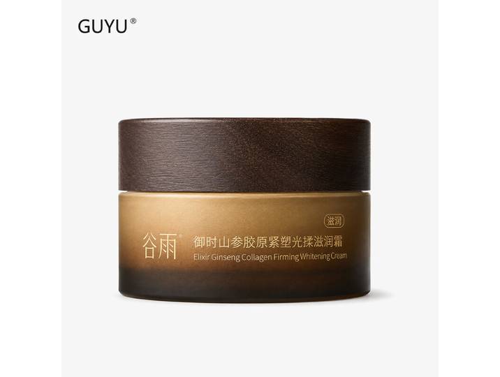 GUYU Crème Raffermissante Éclat Ginseng Collagène 50 g