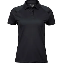 Tee Jays Damen Luxus Sport Polo 7201 black XL