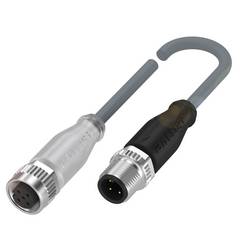 BALLUFF BCC03CZ Verteilerleitung Buchse, gerade, Stecker, gerade 1.50 m Polzahl Sensoren: 5, 4 1 St. Single