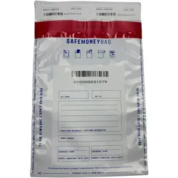 Bestpak, Briefumschlag, SAFEMONEYBAG Koperty bezpiecznie depozytowe biała B5 190x260+35 100 szt (B5, 100x)