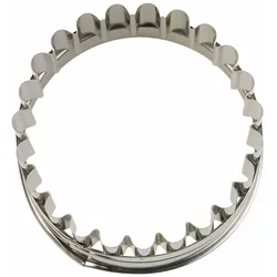 Städter Linzer-Ausstecher Linzer Außenring, Ausstechform, Plätzchenform, Keks, Plätzchen, Edelstahl, Ø 6.5 cm, 956071