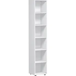 Geramöbel Regal Flex S-346001-W 6OH 6Böden 400x2.160x400mm weiß