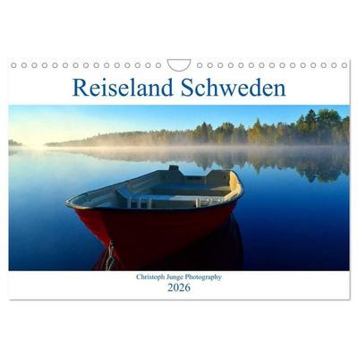 Reiseland Schweden (Wandkalender 2026 DIN A4 quer), CALVENDO Monatskalender
