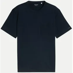 Basic T-Shirt Schwarz 3XL
