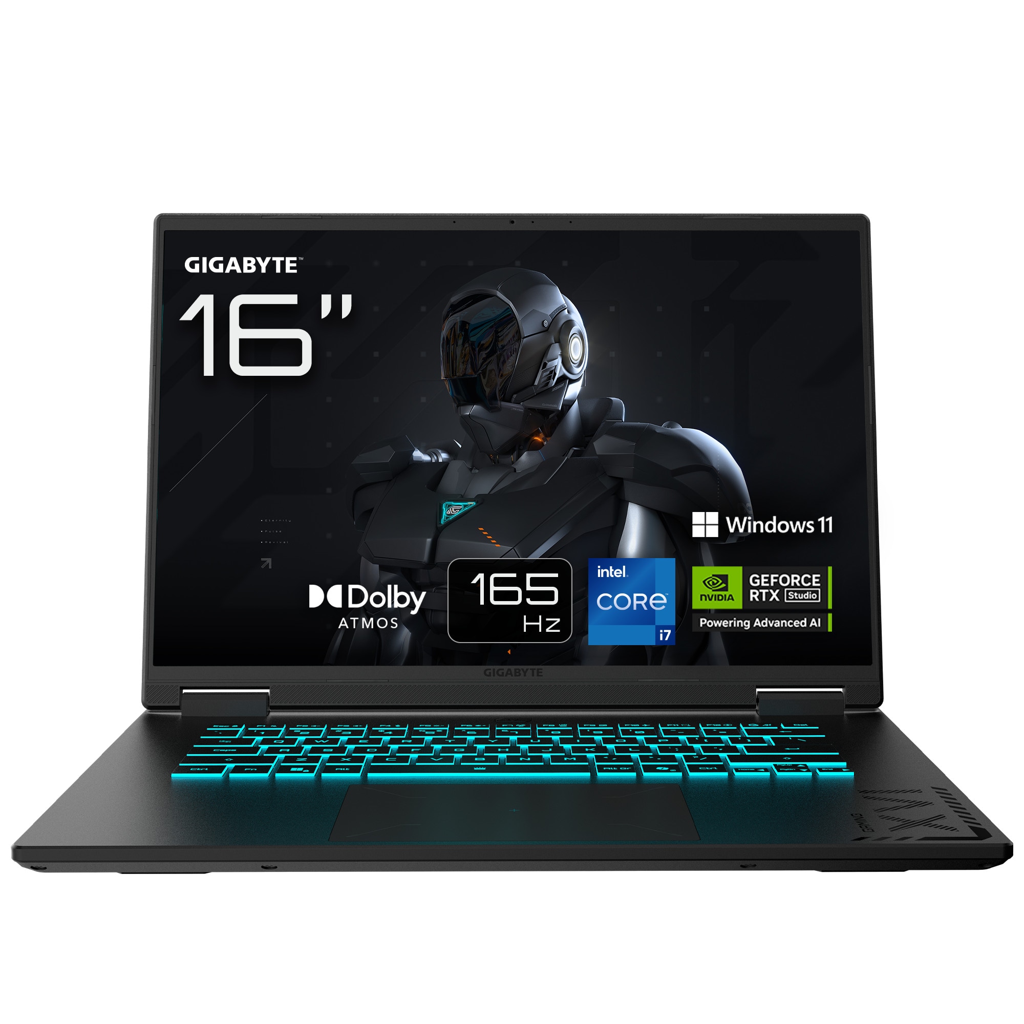 GIGABYTE GAMING A16 CWH Gaming Laptop 16" QHD 165Hz Intel i7-13620H 16GB/1TB RTX 5070 Win11 CWHI3DEC94SH